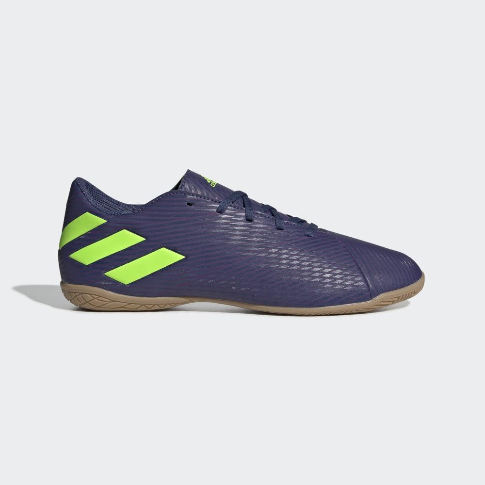 Adidas Men's Nemeziz Messi 19.4 Indoor Football Shoes Indigo/Green/Purple Ireland EF1810